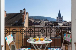 Studio hyper center 100m from the lake! Annecy